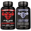Prime Labs Prime Test + L Glutamin Kapsler
