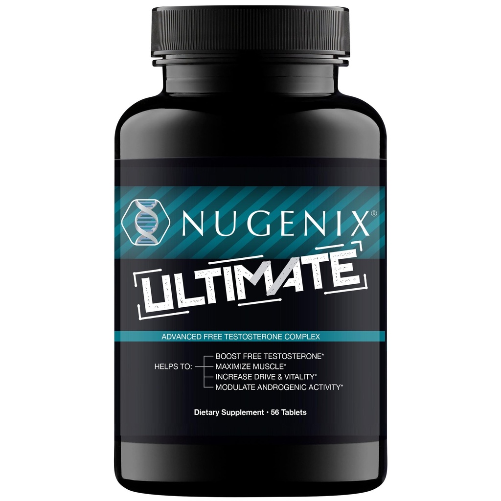 Nugenix Ultimate Free Testosteron Booster Supplement for menn - 56 Count
