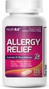 HealthA2Z Fexofenadin Hydrochloride 180 mg, Antihistaminer for allergi lindring, 24 timers antihistaminer for allergi relief (120 greve (Pack of 1))