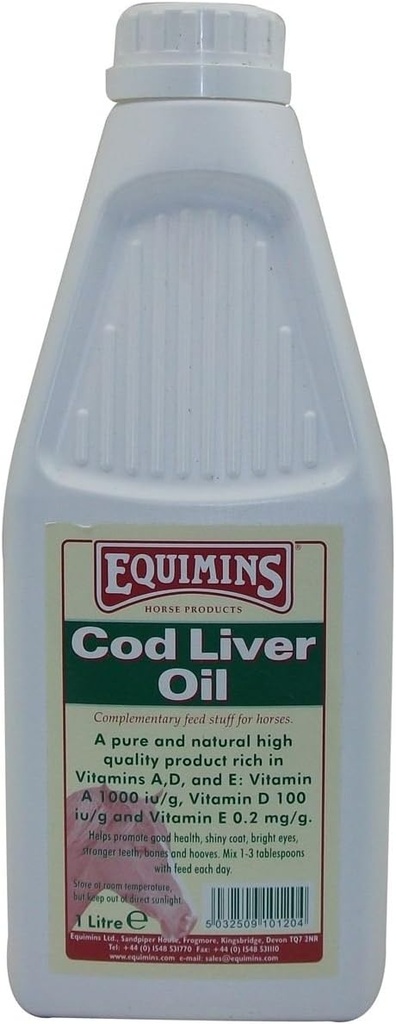 Hest Supplement Cod Liver Oil 1 Liter