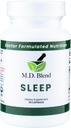 Søvn - Naturlig kosttilskudd med L-Theanine, Ashwagandha, Magnesium, Valerian Root, Melatonin - Ikke-Habit Forming Formula for dyp søvn og gjenoppdage hvile - 90 kapsler