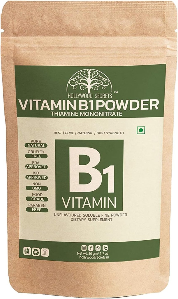 Vitamin B1 Thiamin Mononitrat pulver 50gm