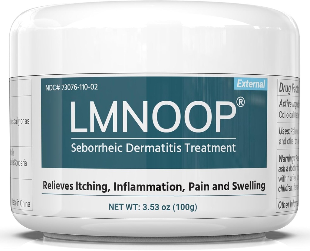 Seborrheisk dermatittkrem, Extra styrke Scalp behandling for psoriasis, follikulitt, eksem, tørr scalp, dandruff, anti-tørke og lindrende hud 3.53 OZ