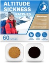 Yasirona Høyde Sykdomsforebygging Patches, bekjemper høy høyde sykdomssymptomer, øker oksygeninntak, støtter rask høy høyde akklimat ((60 Count - Pack of 1))