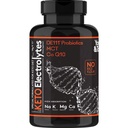 Keto elektrolyte kapsler med MCT, magnesium, Kalium og sink – probiotika, CoQ10 & vitamin D3 for Hydrasjon, energi, Fast støtte, Lavt karbohydrat- og karnivorediett – 120 ubesmittede piller