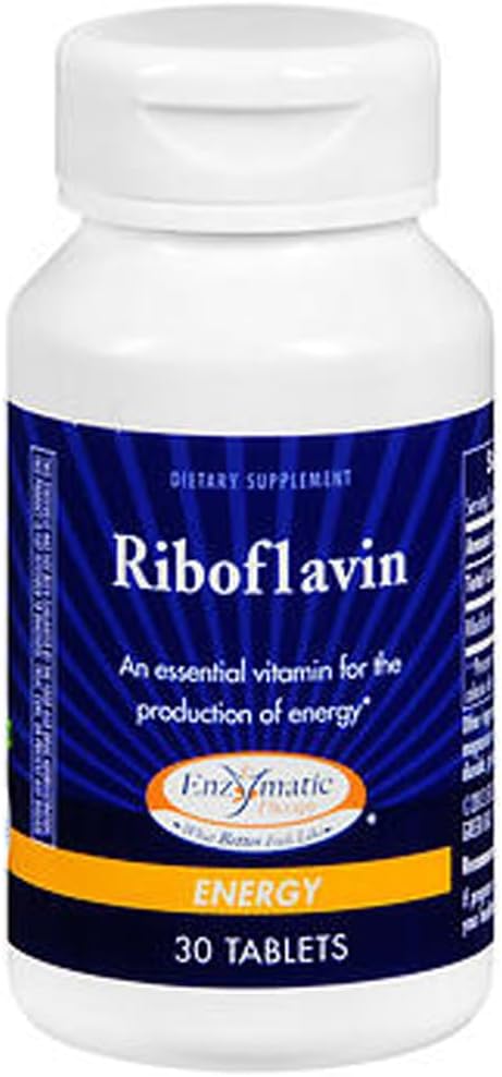 Enzymatisk terapi Riboflavin (PhytoPharmica) 30 faner