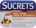 Sukrets Sore Throat & Cough Lozenges | Honning Lemon | 18 greve hver | pakke med 2