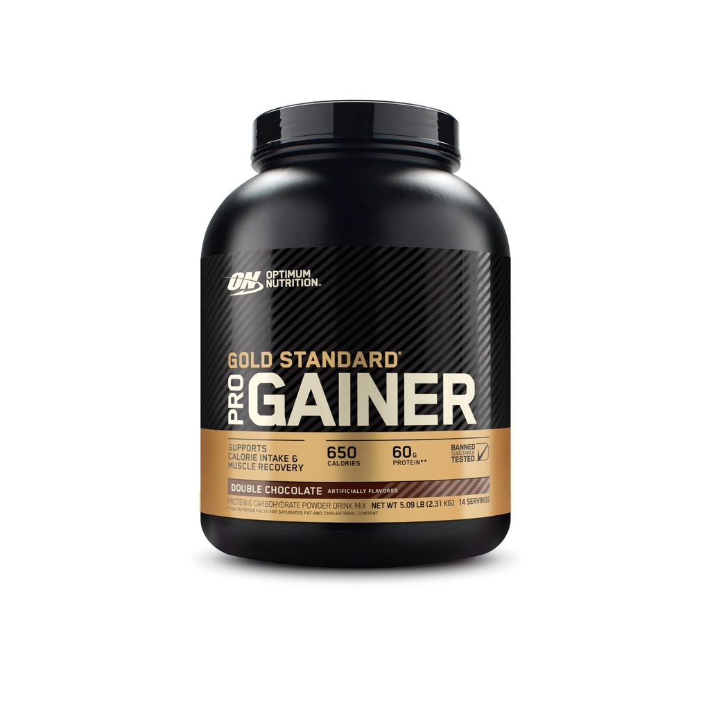 Optimum Ernæring GS Pro Gainer Vektvinner Protein pulver, dobbel sjokolade, 5,09 pund (Packing May Vary)