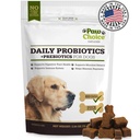 Paw Choice Probiotika for hunder med prebiotika - Daglige Chews for Gut Helse, Digestion, Regelmessighet og immunstøtte - Naturlig Supplement Treat laget i USA
