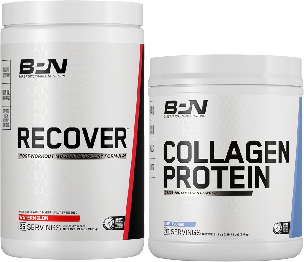 BARE PERFORMANCE NUTRITION BPN Recover & Collage Protein Bundle