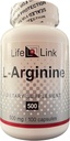 LifeLink L-Arginin | 500 mg x 100 kapsler | Prekursor til nitric Oxid | Sunn blodstrøm, hjerte helse | Glutenfri og ikke-GMO | laget i USA