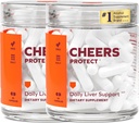Bryllupsbeskyttet | Daglig Liver Supplement for drikkere med L-cystein + DHM | Øke glutationnivåene | 60 doser Cysteine, Dihydromyricetin, Melke Thistel, Prickly Pear, B-Vitaminer, Ginger