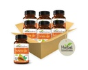 Papaya Leaf ekstraher Kapsler 10X Styrke - 60/600 mg Veg Kapsler - Blodtrombohydrat, Bone Marrow & Spleen Support, Immune Gut & Super Digestive helse - Herbal Goodness (Pack of 6)