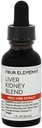 Liver Nyre Blande Herbal Tinktur Fire Elementer Organic Herbals 1 oz Flytende