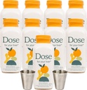 DOSE for din lever støtte Supplement Shot® Ikke GMO, Vegan, Glutenfri, Kosher Pareve | 16oz (9 flasker) & 2oz Shot Glass (2 Briller)