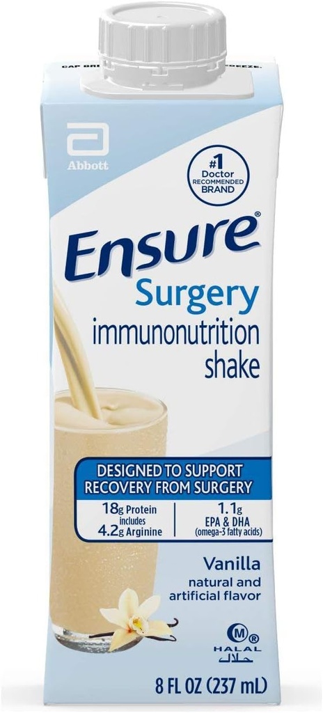 Sikre kirurgi immunernæring riste, Vanilla, 8 fl oz, 15 greve