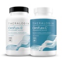 Theralogix OptiFlex Complete - 90-dagers forsyning - Glucosamine & Chondroitin Supplement - Støtte Sunn Joint Function - Joint Supplements for kvinner og menn - NSF Certified - 180 Caps & 180 Tabs