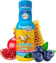 Beelife Bee Propolis Extract, Propolis Throat Spray for barn – Propolis, Honning, Mallow, Pomegranate - Naturlig immunstøtte & Sore Throat Relief, Ingen sukker - Blåbær Flavor - (35ml/ 1-Pack)