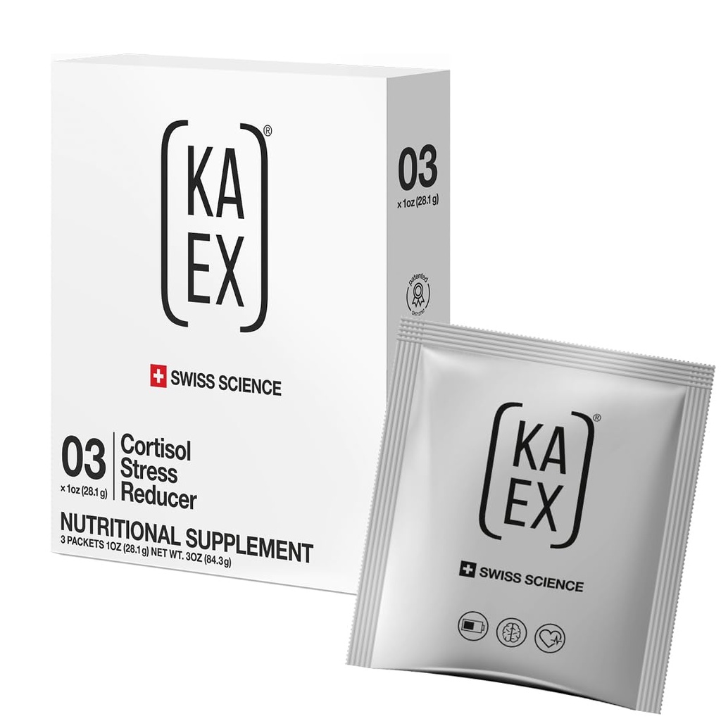 KA EX Recovery Drink Mix | Klinisk bevist å senke Cortisol med 36% | søvn bedre, gjenopprett raskere og øke energi | Stolt på av olympianere | Swiss Science, Vegan