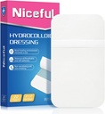 20 grev Hydrocolloid Bandages 2 x 4 i, store sår kjole healing bandages for sår, vanntett bandage store