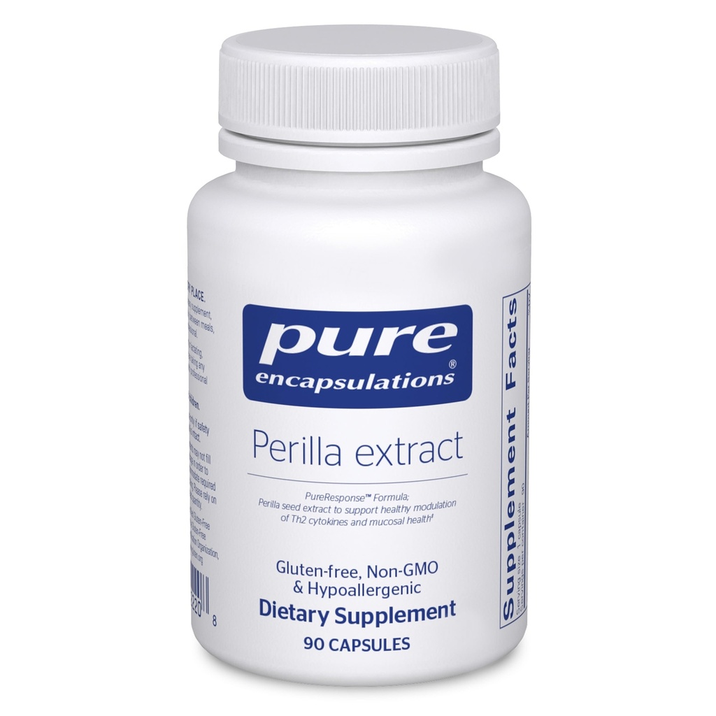 Pure Enkapslinger Perilla Extract | Støtte for sunn modulering av Th2 Cytokines og Mukosal helse* 90 Kapsler