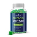 Thyroid støtte Gummier for kvinner og menn – Ikke-GMO, Vegan, Glutenfri, med jodin, Kelp, Ashwagandha, sink, selen og mer – Naturlig Apple Flavor Thyroid Gummies Supplement for hypothryoidisme