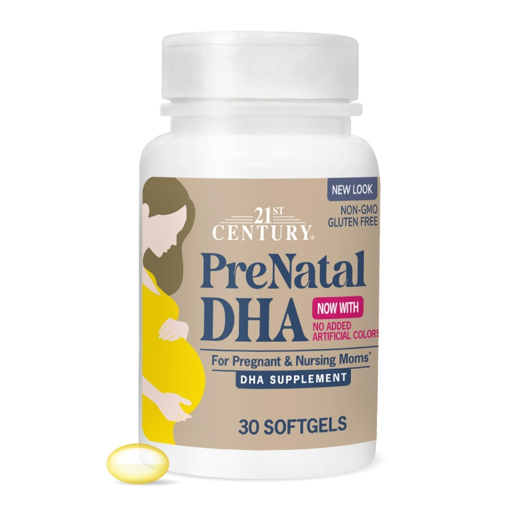 21st Century PreNatal DHA Softgels, 30 greve
