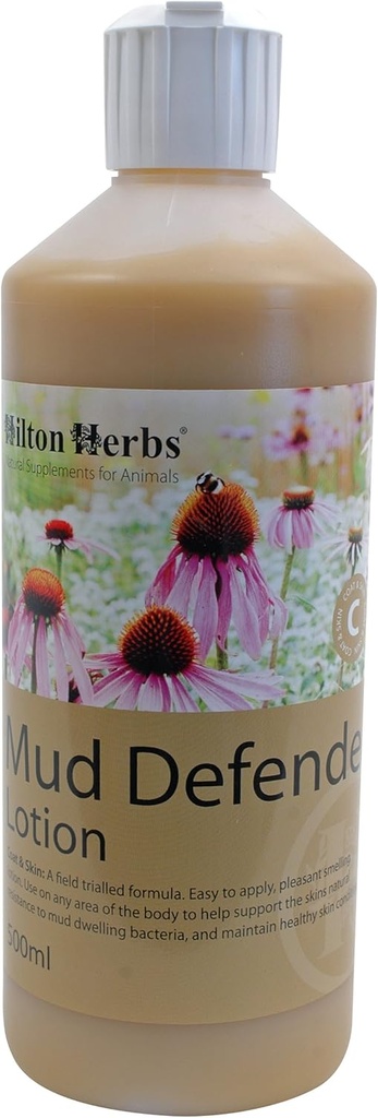 Hilton Herbs Mud Defender bakterier beskyttelse lotion for hester, 1.05pt flaske