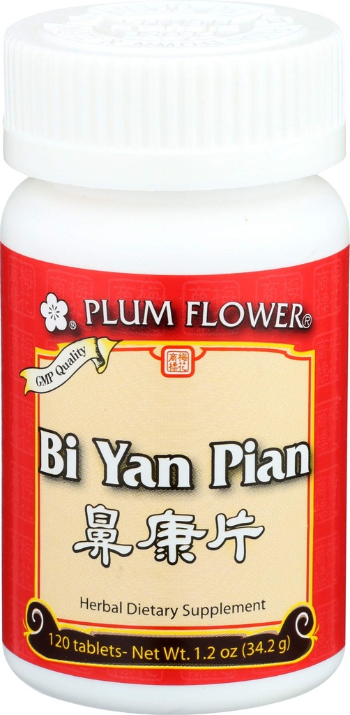 PLUM BLOMSTER CHINESE TEA Bi Yan Pian Tb, 120 CT