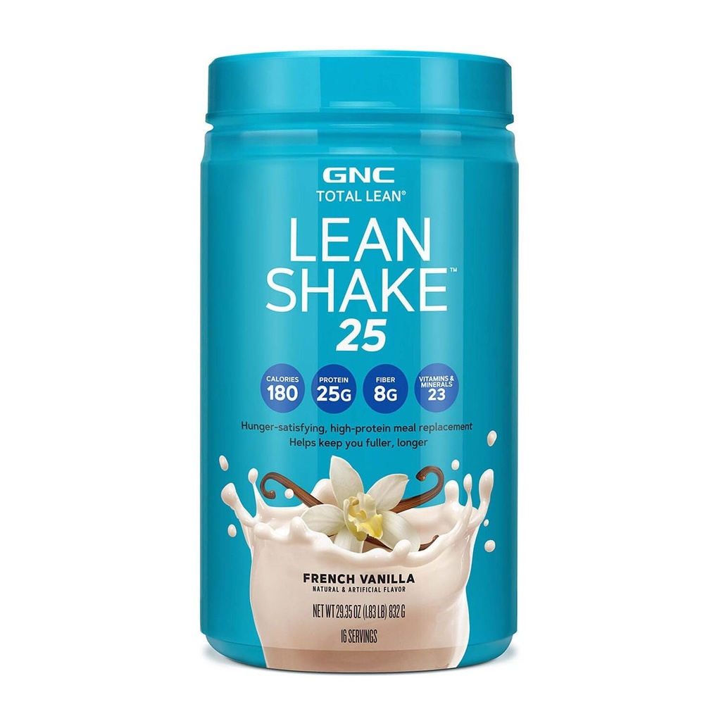 GNC Totalt Lean Shake 25 - Fransk Vanilla (16 Serveringer)