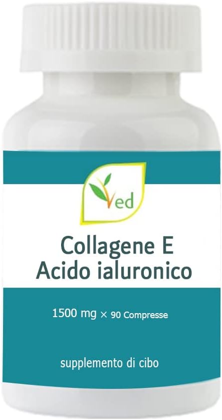 Ultra ren kollagen 1200mg & 300mg Hyaluronsyre 90 tabletter. 1500 mg per tablett