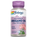 SOLARAY Oregano Olje 57 mg - Olje av Oregano Softgels - Herbal Kosttilskudd for total helse og velvære støtte m/ 70% Carvatrol - Extra Jomfru Olive Olje Base, 60-dagers garanti, 60 Serv, 60 Softgels