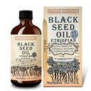 Svart Seed Oil 8 oz - Kaldpresset Etiopisk Svart Cumin Nigella Sativa, 3X Thymoquinon, 100% ren & organisk væske i glassflaske - støtter immun, hår og hud helse
