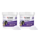 Zymox Advanced Enzymatic øredobber for hunder og katter - for skitten, vaxy, luktende ører - Premium styrke øretører - ikke-irriterende - Hypoallergenic (100-pack av 2)