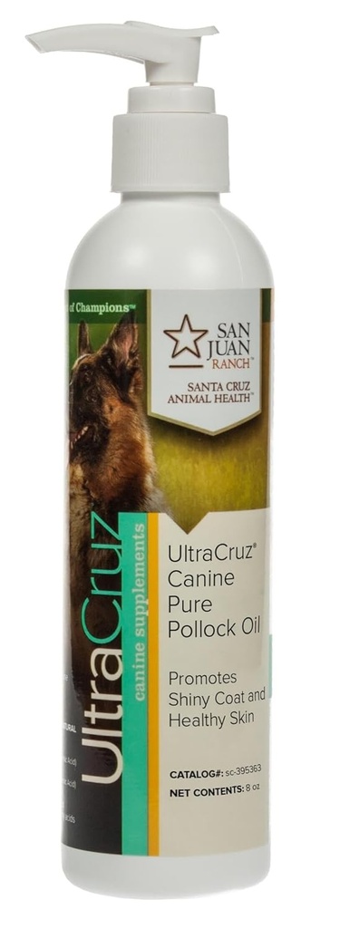 UltraCruz - sc-395363 Canine ren pollock olje Supplement for hunder, 8 oz