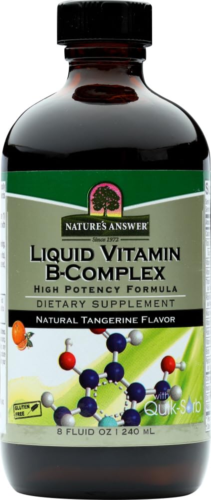 Naturens svar flytende vitamin B-Complex, 8 ovner hver (verdipakke på 5)