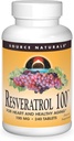 Kilde Naturals Resveratrol 100, for hjerte og sunn aldring* -100mg 240 tabletter
