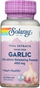 SOLARAY hvitløk Supplement, 500 mg | 60 greve