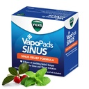Vicks VapoPads Sinus Relief Formula - Vapor Pads Påfyll for Vicks Humidifiers og Damp Inhalere, Scent Pads for Sinus Congestion og Throat Irritation, 20-Pack, Box farge May Vary