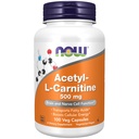 NU Kosttilskudd, Acetyl-L Carnitin 500 mg, Aminosyre, hjerne og nervecellefunksjon*, 100 Veg Kapsler