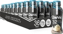 OWYN Bare hva du trenger Pro Elite Vegan høyprotein ketoshake, 32g protein, 9 aminosyrer, Omega-3, prebiotika, trening og gjenoppretting, 0g Netto karbohydrater, null sukker (Vanilla, 12 Fl Oz (pakke på 36)