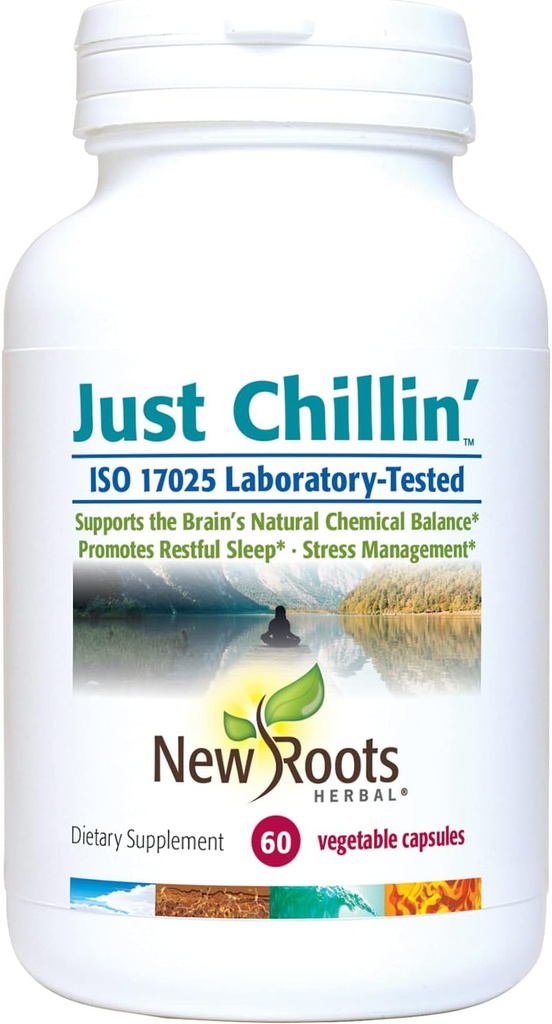 Nye Roots herbal komplett vitamin B Supplement og L-Theanine (60 kapsler) inneholder B1, B2 og B12