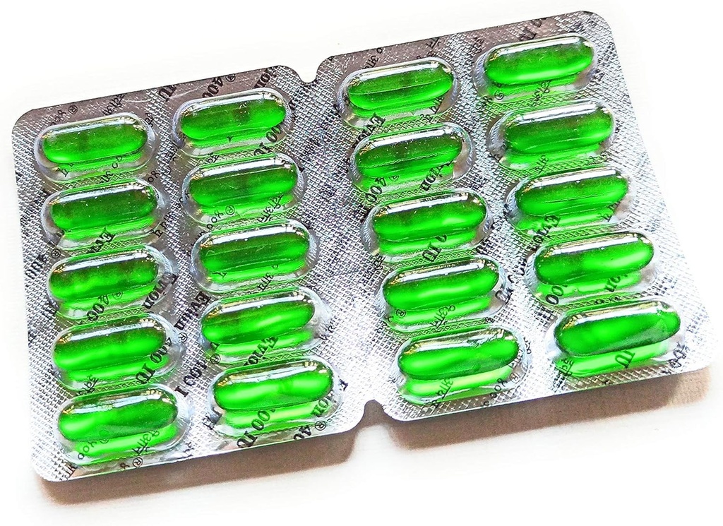 Evion vitamin E (100 kapsler) 400 mg