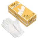 ECZEMA HONEY Premium 100% bomullshansker - Vaskbar og reusable natten tørr hender behandling - hvite bomullshansker for Eczema (24 par)