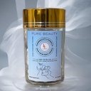 Pure Beauty av LL Supplement – Glow-Boosting Anti-Aging Bland med kollagen, Hyaluronsyre og Resveratrol for strålende, Hydrated hud – 60 kapsler