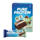 Pure Protein Bars, høyprotein, Nutritive Snacks å støtte energi, lavt sukker, Glutenfri, Sjokolade Mint Cookie, 1.76oz, 6 Pack