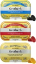 GREDERS Sugarfree Pastilles Blackcurrant, Elderflower & Redcurrant - Gave til sangere - Naturlig Remedy for tørr munn relief - 2.1 oz (pakke av 3)