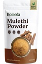 Organic Licorise Root Powder (3,5 oz - 100g), Mulethi Powder Organic for Face, Pure Licorise Root Extract for Skin, Regaliz Raiz Organico tørket Licorise Roots Herb, Extracto De Regalis 0.2 lb