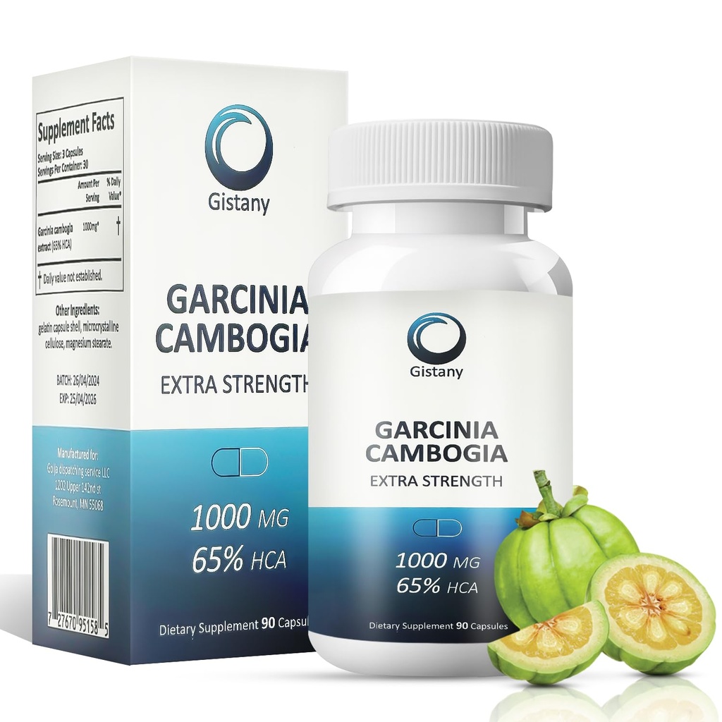 Ekstra styrke 65% HCA ren Garcinia Cambogia naturlig vekttap piller, aptit kontroll piller kosttilskudd for å kontrollere vekt for både menn og kvinner
