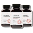 Smartere Ernæring Curcumin Softgels - Vegansk høy absorpsjon 400 mg Curcumin Supplement Standardisert til 95% Tetrahydrocurcuminoids + Svart Seed Oil & Ginger for felles og immun helse - 180 Ct